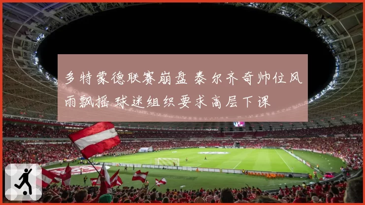 多特蒙德联赛崩盘 泰尔齐奇帅位风雨飘摇 球迷组织要求高层下课